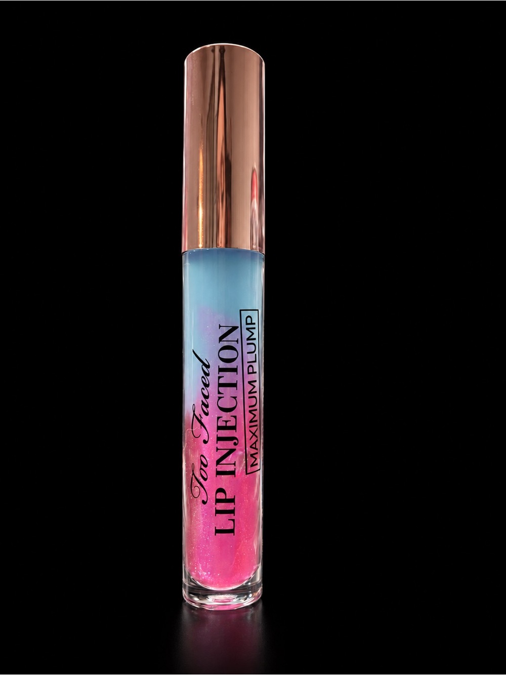 Too Faced lip injection Maximum Plump lip gloss in shade Taffy Twist